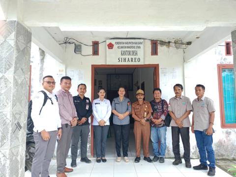 Bawaslu Nias Barat Awasi Coktas PDPB di 12 Desa Kecamatan Mandrehe Utara