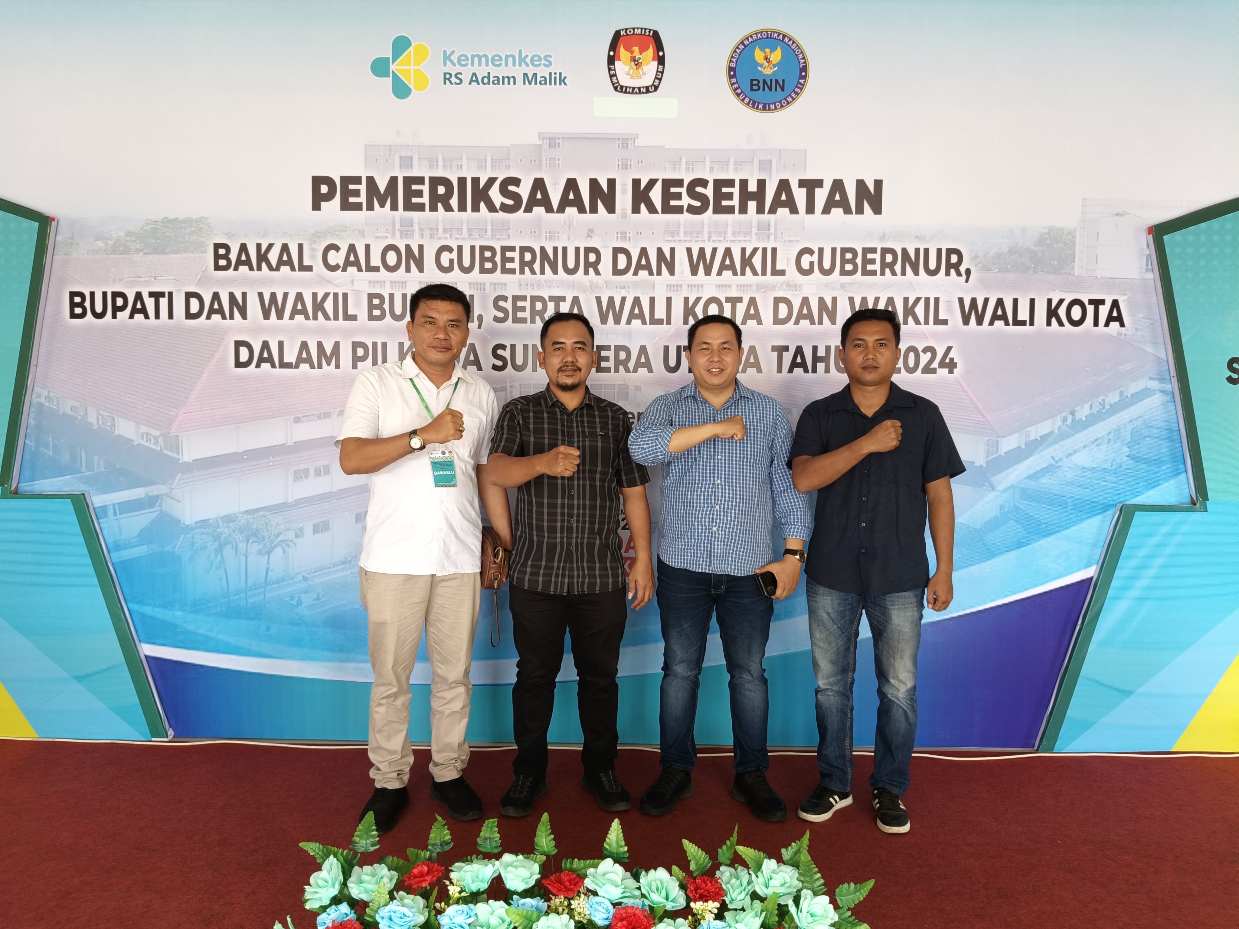 Bawaslu Awasi Pemeriksaan Kesehatan Bakal Calon Bupati dan Wakil Bupati Nias Barat untuk Pilkada 2024