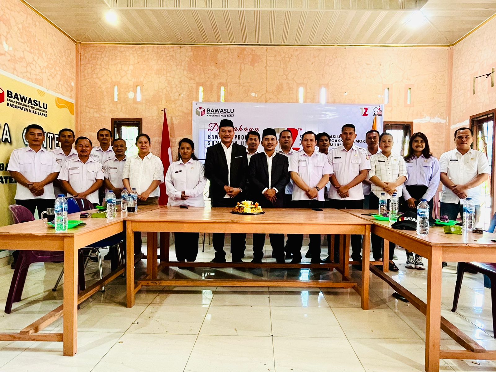 Apel dan Tasyakuran HUT ke-12 Bawaslu Sumut, Bawaslu Nias Barat Teguhkan Komitmen Pengawasan Berintegritas