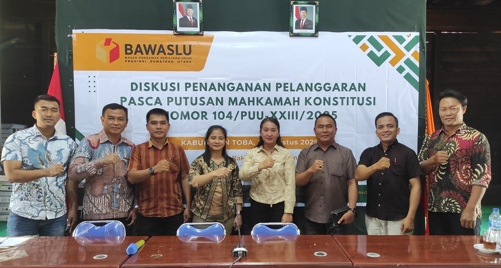 Bawaslu Kabupaten Nias Barat Hadiri Diskusi Pasca Putusan MK Terkait Kekuatan Rekomendasi Bawaslu