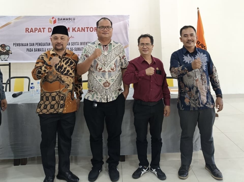 Ketua Bawaslu Kabupaten Nias Barat Hadiri Pembinaan dan Penguatan Kelembagaan Bawaslu se-Sumatera Utara