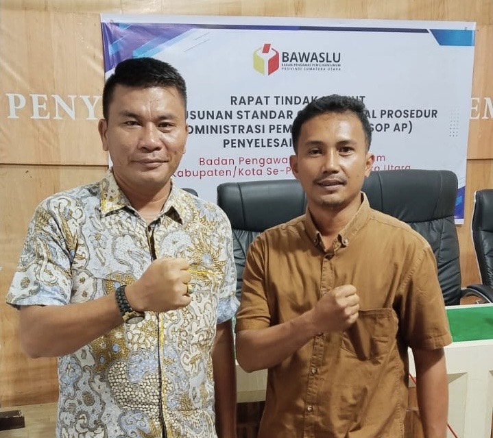 Bawaslu Nias Barat Ikuti Rapat Tindak Lanjut Penyusunan SOP Penyelesaian Sengketa Pemilu di Labuhanbatu