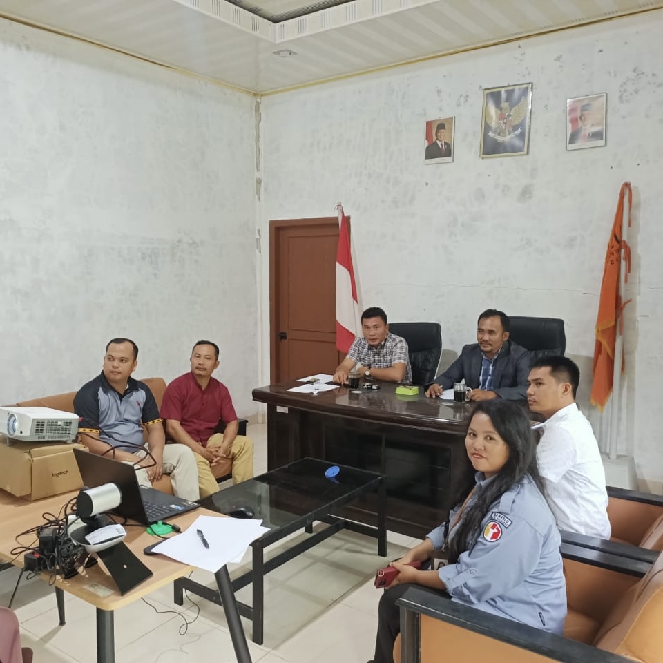 Bawaslu Nias Barat Hadiri Rapat Koordinasi Persiapan P2P Secara Daring