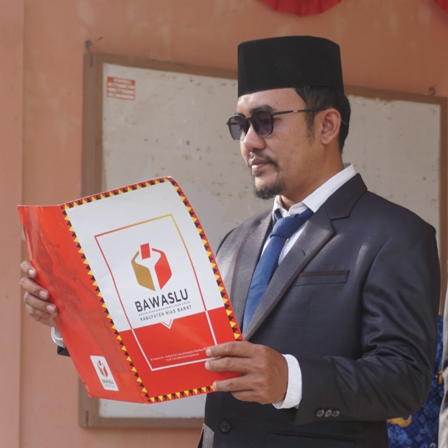 Bawaslu Kabupaten Nias Barat Gelar Upacara HUT Ke-81 Kemerdekaan Republik Indonesia
