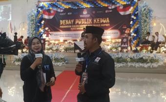 Bawaslu Nias Barat Hadiri Debat Publik Kedua Pilkada, Tegaskan Pengawasan Ketat untuk Pilkada Damai