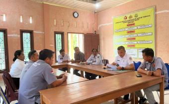 Bawaslu Kabupaten Nias Barat Terima Kunjungan Koordinasi KPU Nias Barat Terkait PDPB Triwulan III