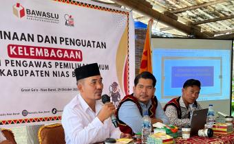 Bawaslu Nias Barat Bangun Sinergi dan Integritas Lewat Penguatan Kelembagaan