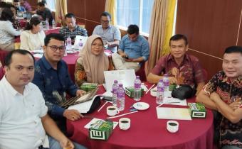 Bawaslu Kabupaten Nias Barat Ikuti Rapat Persiapan Pelaksanaan P2P Daring dan Pelatihan Bersama