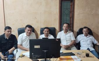 Bawaslu Kabupaten Nias Barat Hadiri Rapat Tindak Lanjut dan Evaluasi Secara Daring