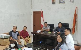 Bawaslu Nias Barat Hadiri Rapat Koordinasi Persiapan P2P Secara Daring